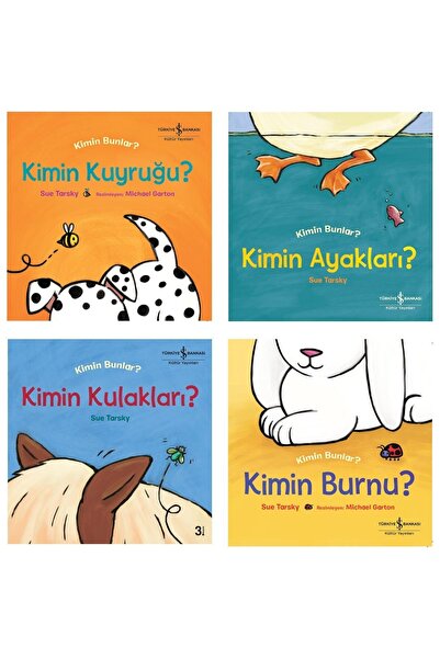 TÜRKİYE İŞ BANKASI KÜLTÜR YAYINLARI Kimin Bunlar Kitap Seti / Kuyruğu, Kulakl...