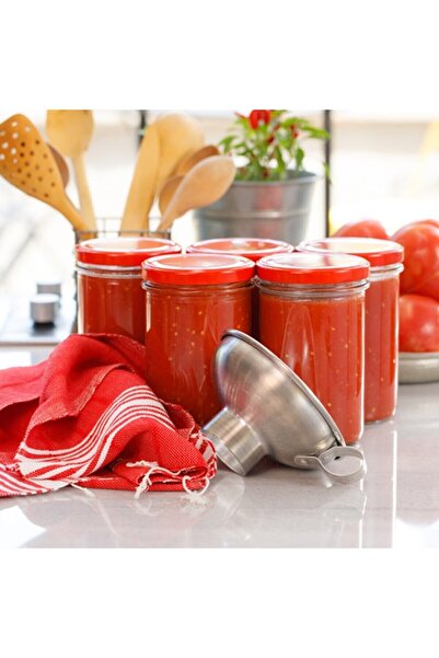 Dijital Çarşı Konserve Hunisi Kavanoz Hunisi Reçel Hunisi Kulplu
