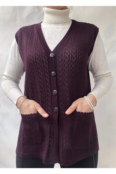 Nacar Anneler Günü Merserize Kısa Anne Yelek