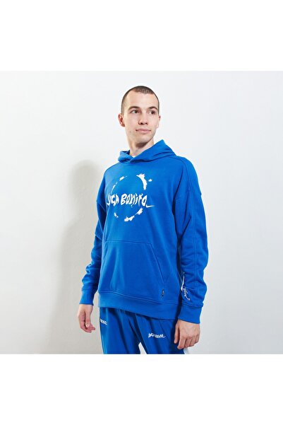 Nike Nwt F.c Joga Bonito Футбольний светр з капюшоном, синій