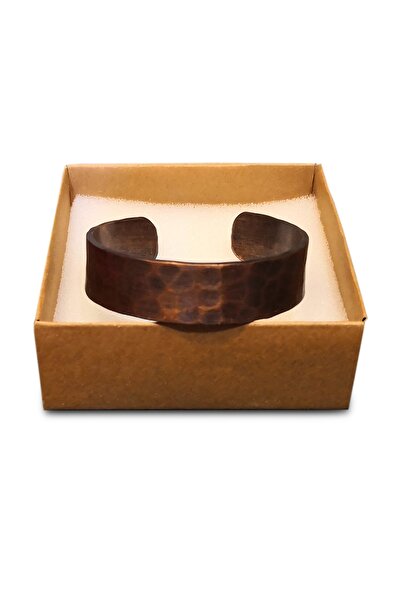 Binbir Trend El Yapımı Ayarlanabilir Bakır Bileklik Btb-0220