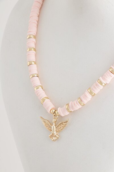 Sortie Aksesuar قلادة فيمو على شكل طائر 027