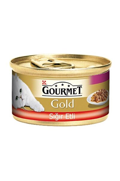 Gourmet Gold Kıyılmış Sığır Etli Kedi Konservesi 85 gr (1 ADET)