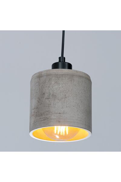 womodesign Dekoratif Silindir Beton Sarkıt Aydınlatma