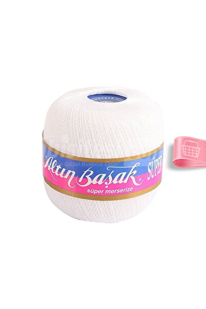 Altınbaşak Süper Dantel Iplikleri - No: 50 - Beyaz
