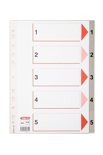 Bigpoint Pp Separator 1-5 عدد 50 علبة