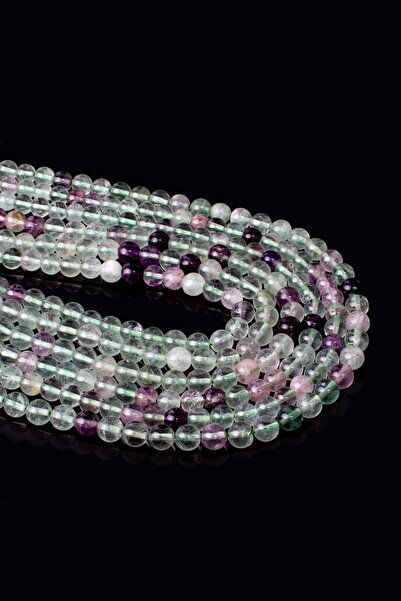 Dünya Doğal Taş 6 мм флуорит от серията естествен камък