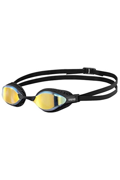 ARENA Air-Speed Mirror Yellow-Black Unisex Swimming Goggles