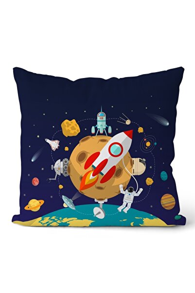 EVPANYA Çift Taraflı Çocuk Kırlent Kılıfı Kod : Kircck0099