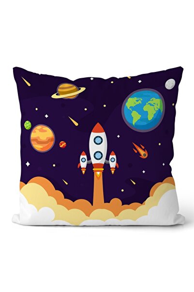 EVPANYA Çift Taraflı Çocuk Kırlent Kılıfı Kod : Kircck0145