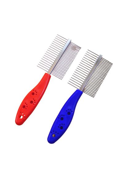 Mixpet 18x5 Cm Stainless Care Comb for Cat Dog - Dual Use