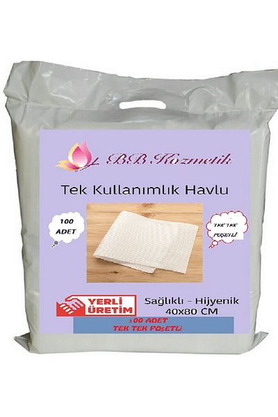 BB Disposable Towel with Bag 100