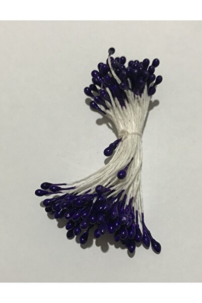 Öztürk Ръчно бродирани семена за цветя, тъмно лилави, 3 броя