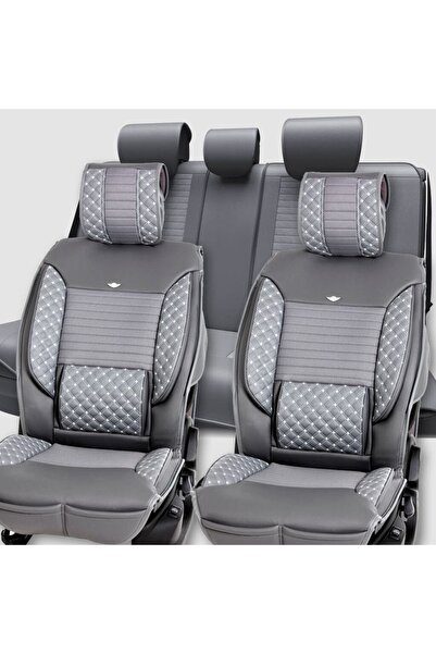 Generic Brand Fiat Palio Luxury Leather Auto Seat Cover Orthopedic Set (Elite)
