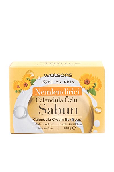 Watsons Face and Bath Soap Moisturizing with Calendula Extract 100 Gr