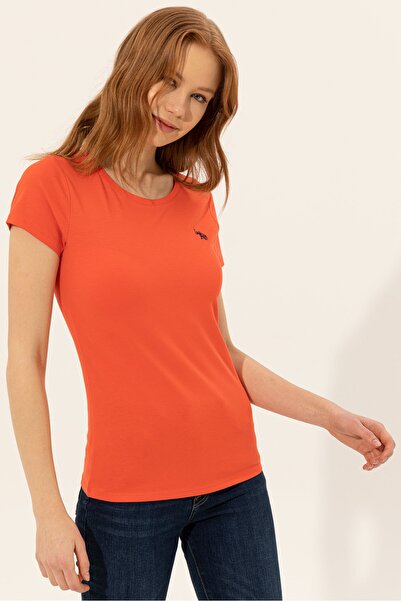 U.S. Polo Assn. Crvena žena T-shirt