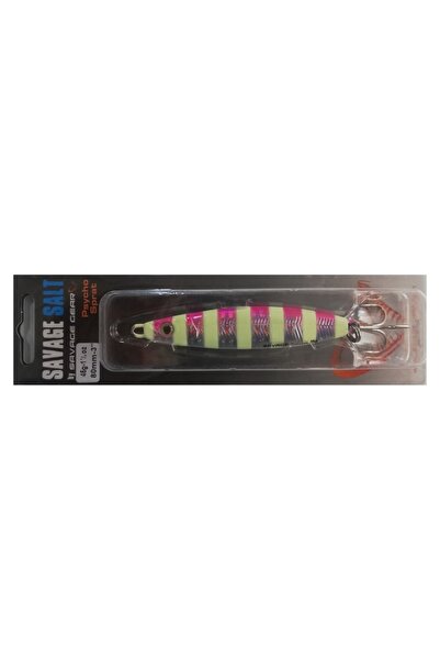 Savage Gear Psycho Sprat 45 Gr 80 Mm Suni Yem - Pink Glow Zebra