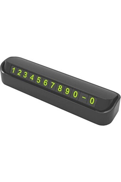 ERAKS CAR ACCESORIES Park Tel Araç Içinde Fosforlu Numara Gösterici Araba Num...