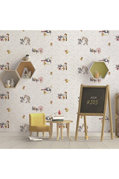 AdaKids Tom Jerry Çocuk Odası Duvar Kağıdı