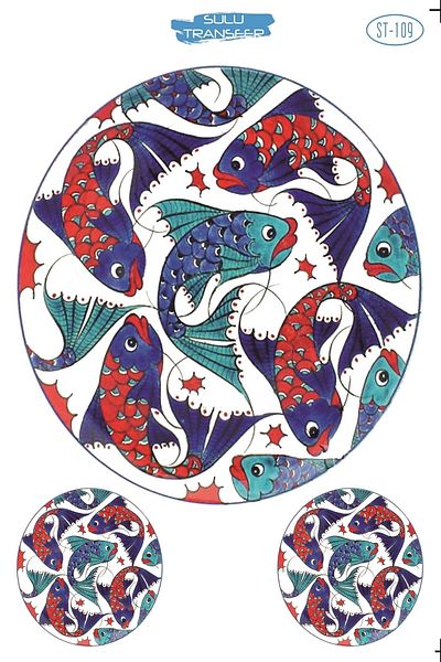 Ümraniye Hobi Sanat Water Transfer 25*35 Cm Stb-109