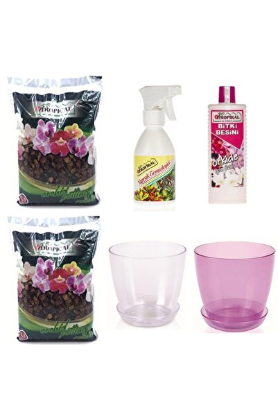 TROPİKAL Çiçek Sinek, Haşere Engelleyici, Kaliteli Ithal Orkide Toprağı, Orki...