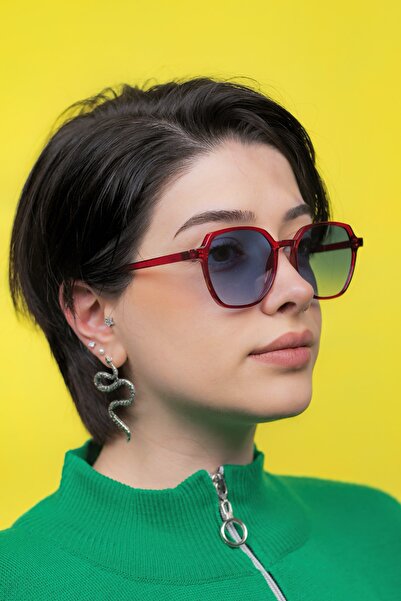 Focus On Frodo Red Sunglasses