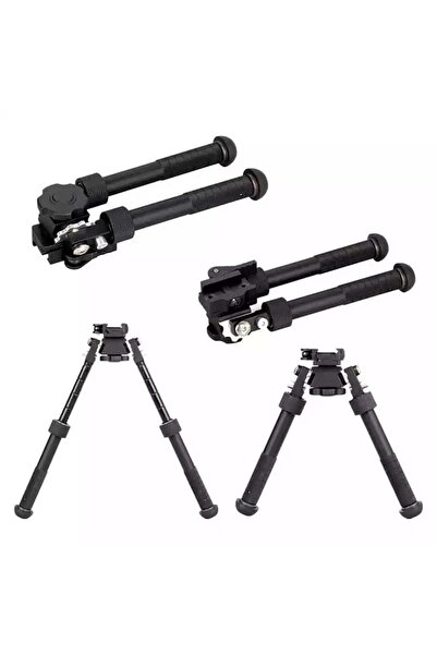 Ovisoutdoor V8 Atlas Model Uyumlu 360 ??derece Dönebilen Katlanabilir Bipod Çatal Ayak