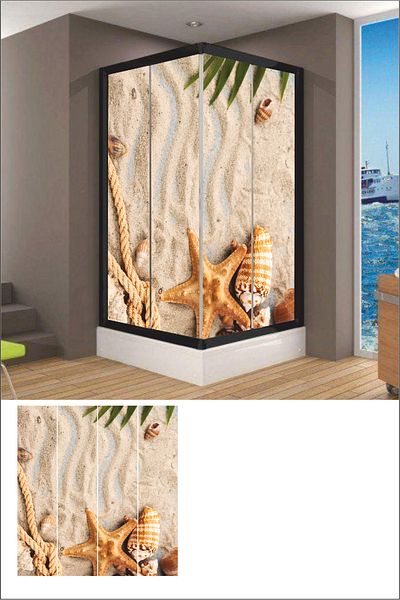 Arnas Shower Cabin Covering Foil