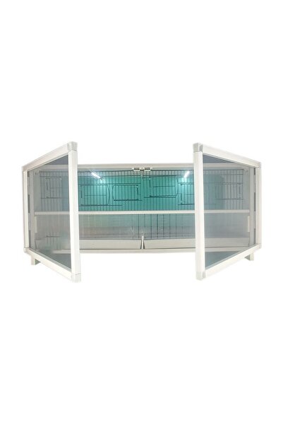İstanbul Kafes - Model M02 (YATAY) - Pvc Kuş Dolabı – Dolap Kafes – Salma Kafes (MONTAJLI KURULU GÖNDERİM)