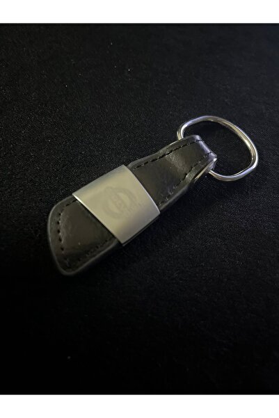 idealaksesuar فولفو الجلود المعدنية الطباعة بالليزر سلسلة المفاتيح السيارات س...