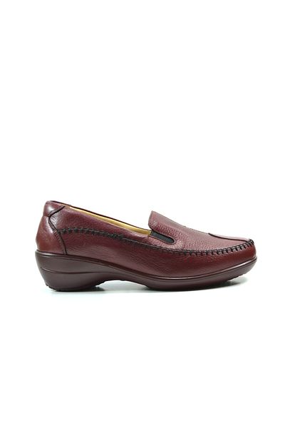 Dr.Comfort Dr. Pantofi de mama pentru femei ortopedice pentru diabetici, roșu Claret, din piele naturală Comfort 3116