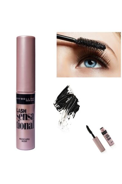 Maybelline New York Maybelline Lash Sansasyonel Extra Siyah Maskara- Kirpik M...