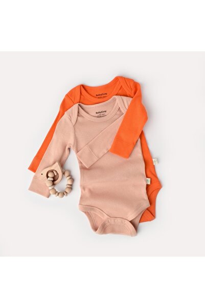 BabyCosy Uzun Kollu Çıtçıtlı Kışlık 2li Bebek Atlet Zıbın