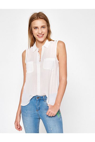 Koton Pocket Detailed Shirt