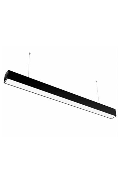 UNİKOM Decorative Led Linear Lighting Fixture Black Case 3000k Daylight