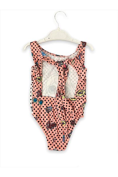 Pink Hippo Kids Baby Printed Girls Pareo μαγιό