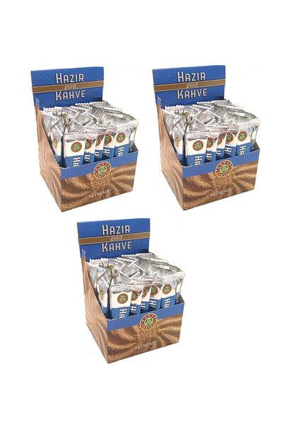 Kahve Dünyası Disposable Ready-to-Use Coffee Gold 2 Gr 50 Count X 3 Pieces