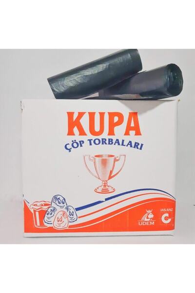 Kupa 80x110 Endüstriyel Çöp Poşeti 600gr ( 20 Rulo )