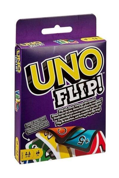 Mattel Games Orjinal Mattel Uno Flip Kart Oyunu