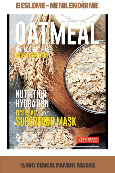 Dermal Nourishing and Moisturizing Oat Mask 25 Gr