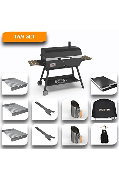 Ateşten Maxi Barbekü Mangal - Tam Set