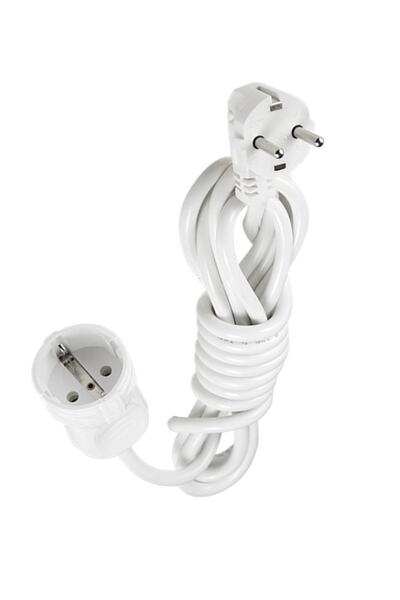 VİKO Topraklı Tekli Uzatma Kablo 1 Metre