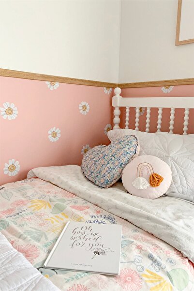 WALLHUMAN Kır Papatyaları Çocuk Odası Duvar Stickerı