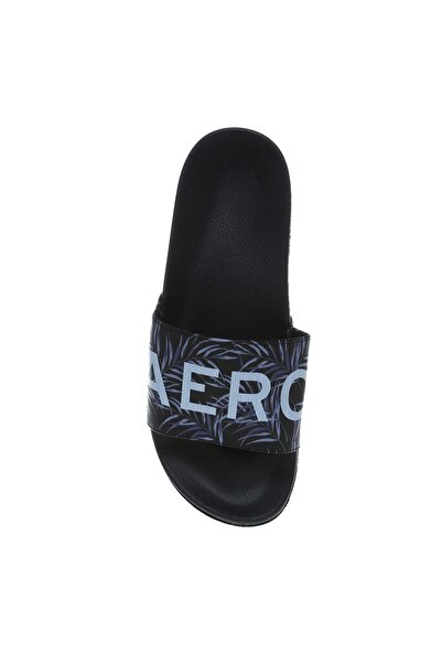 Aeropostale Rubın Siyah Erkek Terlik