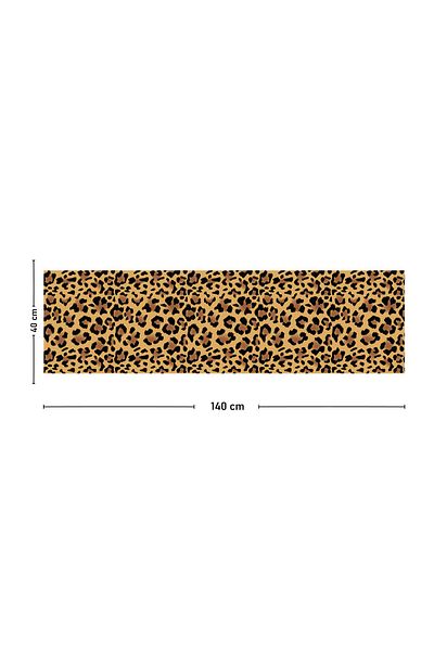 Vagonik Ψηφιακός τυπωμένος δρομέας Leopard Pattern 140x40