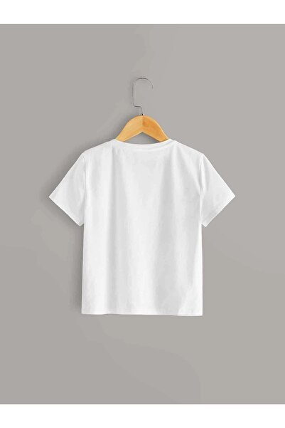 LePold Μπλουζάκι για κορίτσι/αγόρι με στάμπα με χέρια και καρδιά