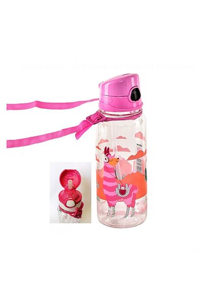 Mikro Flask Pk-3065 500ml Lama Pink with Straw