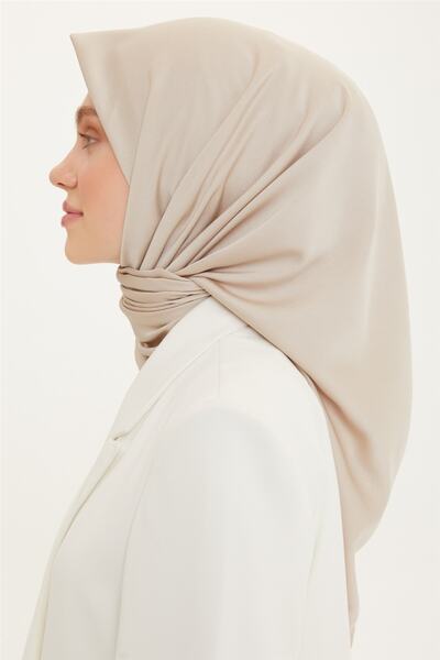 Armine Sport S. Rayon Eşarp 90x90 21009 - Bej