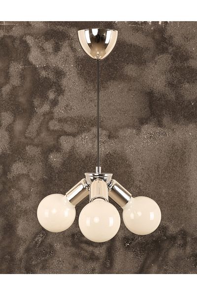 MŞ Aydınlatma Triole Chrome Plated Chandelier