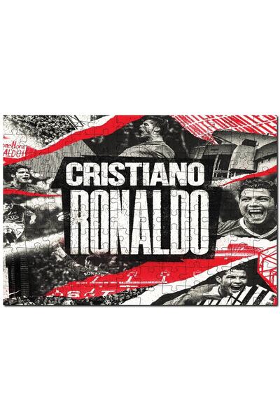 Cakapuzzle Cristiano Ronaldo Large Text And Composition 500 Piece Puzzle Jigs...